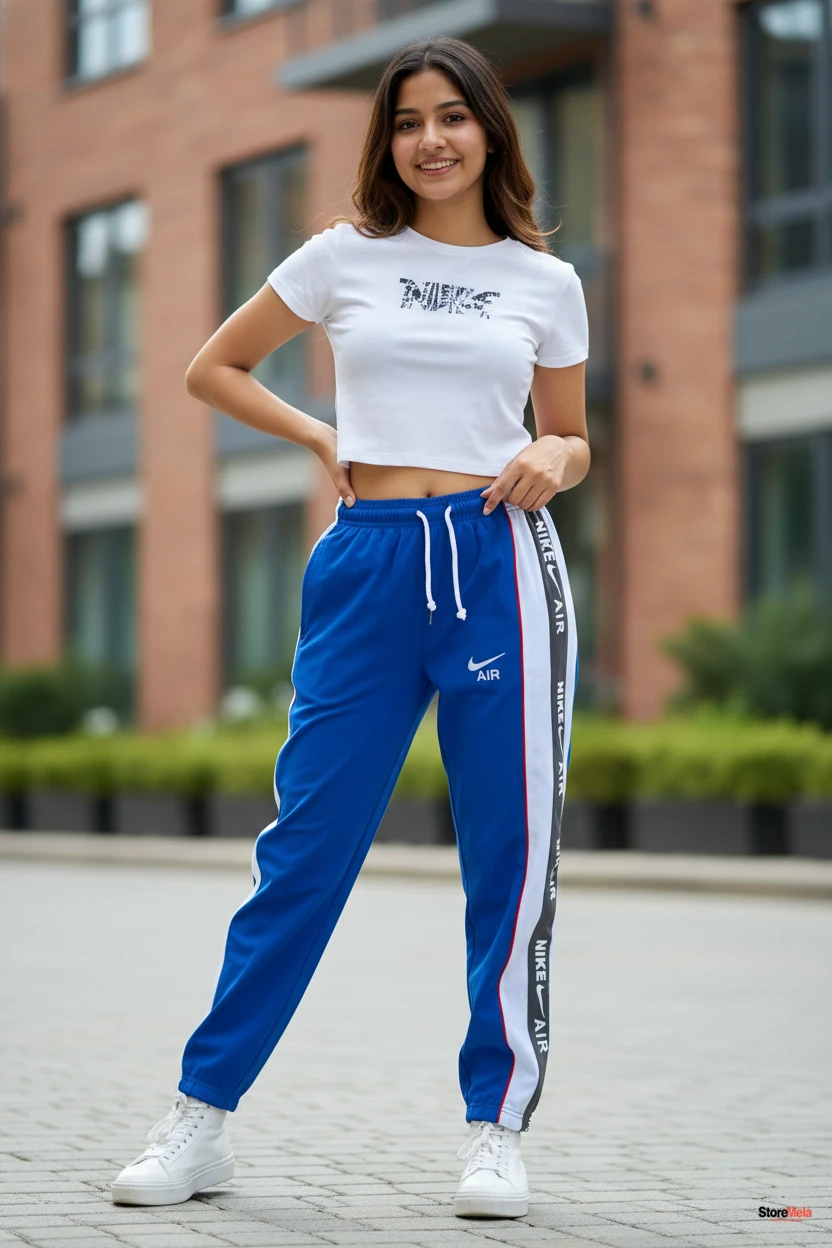 Premium Stretchable Men’s Trackpants – Jordan-Style Comfort Fit with Side Pockets